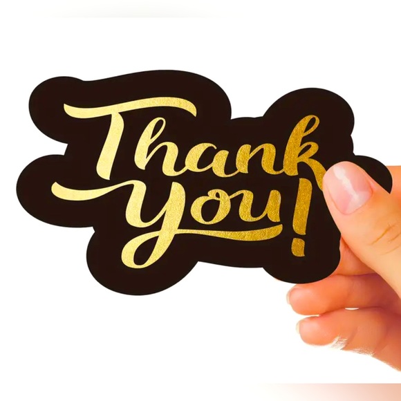 Double Sided Thank You Cards - Picture 1 of 3